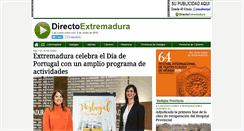 Desktop Screenshot of directoextremadura.com